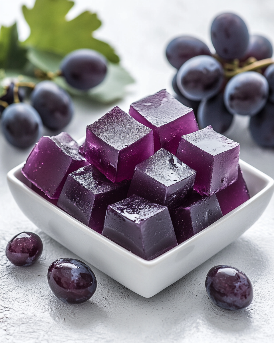 3 Ingredient Grape Gelatin Trick Recipe