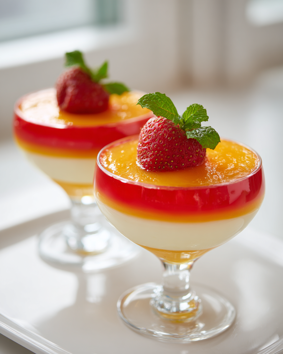 Mango Jello Texture