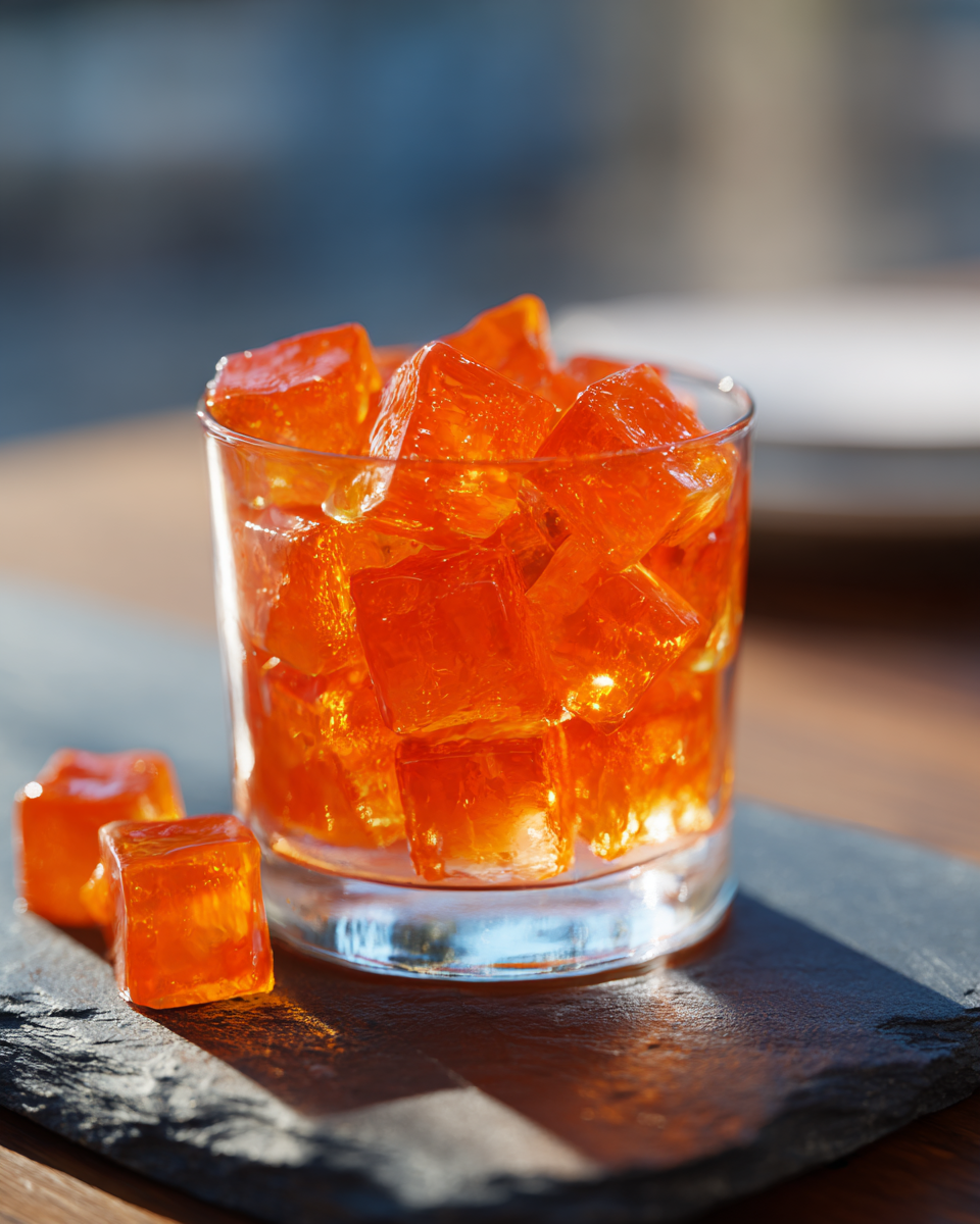 Bariatric Blood Orange Gelatin Wellness Ingredients