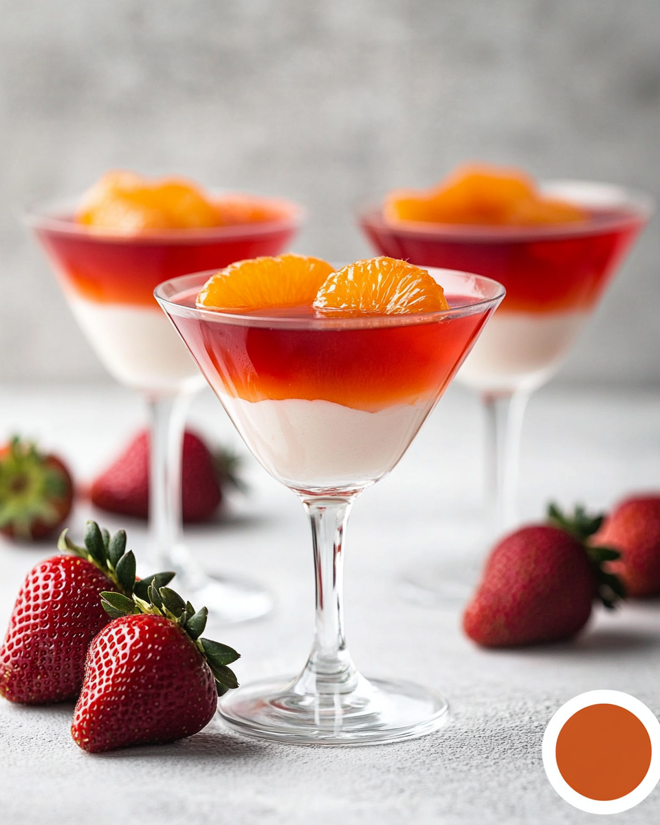 Bariatric Strawberry Blood Orange Gelatin Recipe