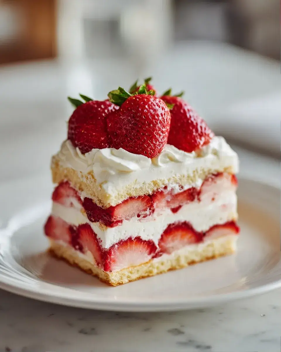 Gluten Free Strawberry Shortcake