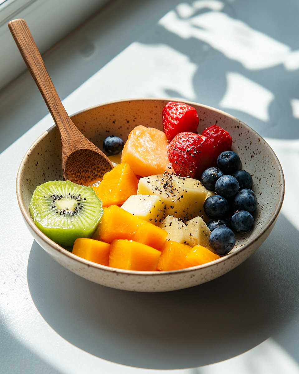 Close up of soup texture