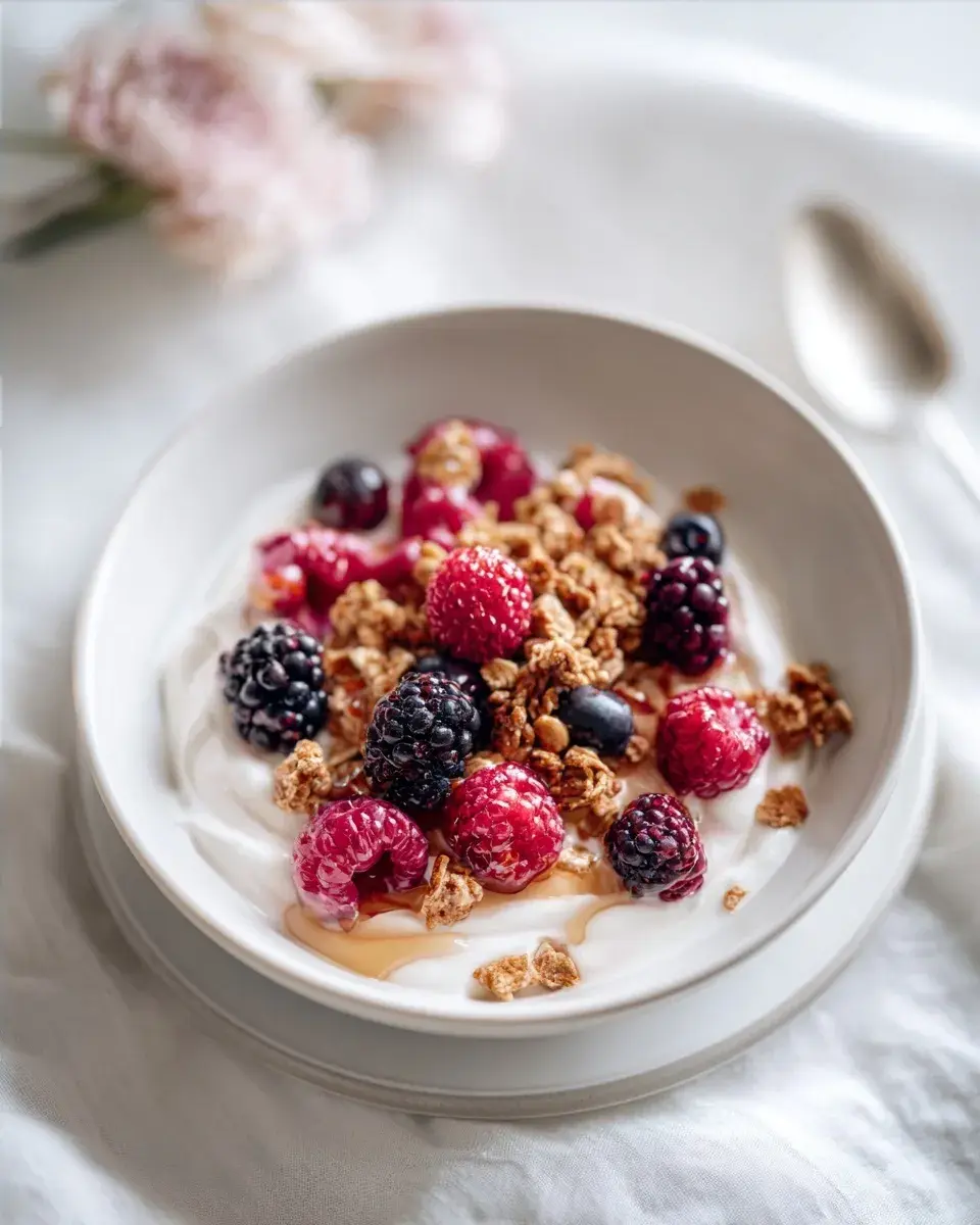 High Protein Yogurt Bowl