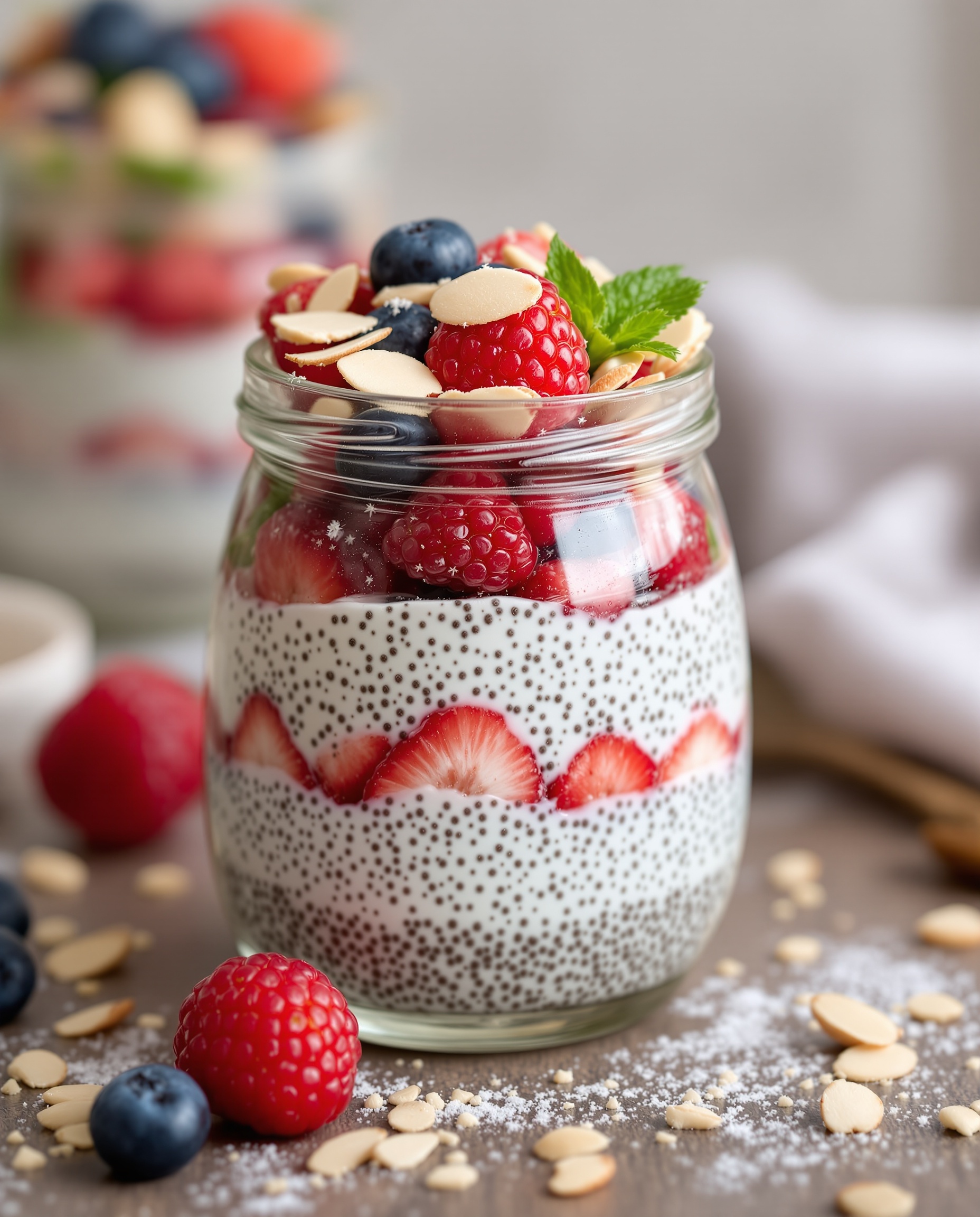 Low Sugar Chia Pudding